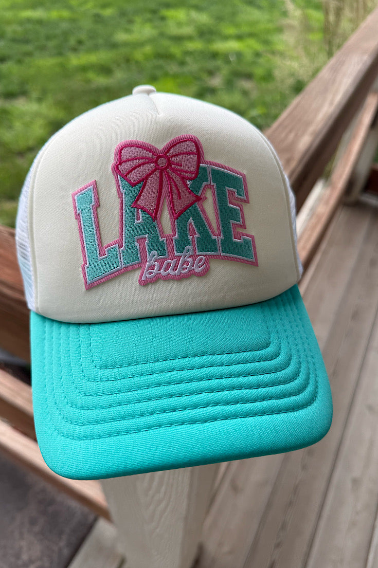 Lake Babe Patch Trucker Hat