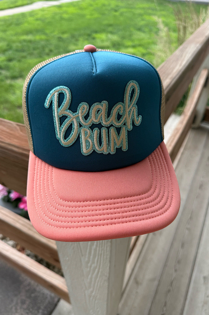 Beach Bum Patch Trucker Hat