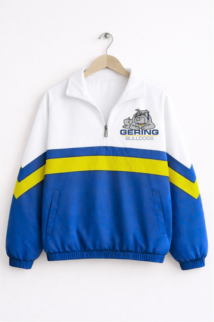 Gering Bulldogs Windbreaker-PREORDER