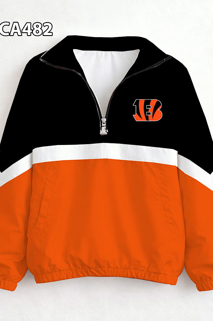 Bayard Black Top Windbreaker-PREORDER