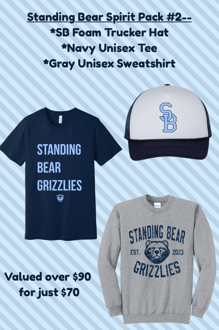 Grizzlies Adult Spirit Pack #2-PREORDER