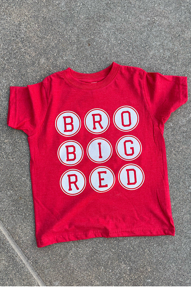 Bro Big Red Toddler & Youth Tee