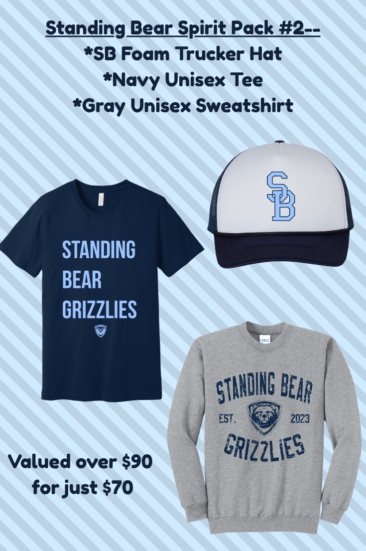 Grizzlies Adult Spirit Pack #2-PREORDER