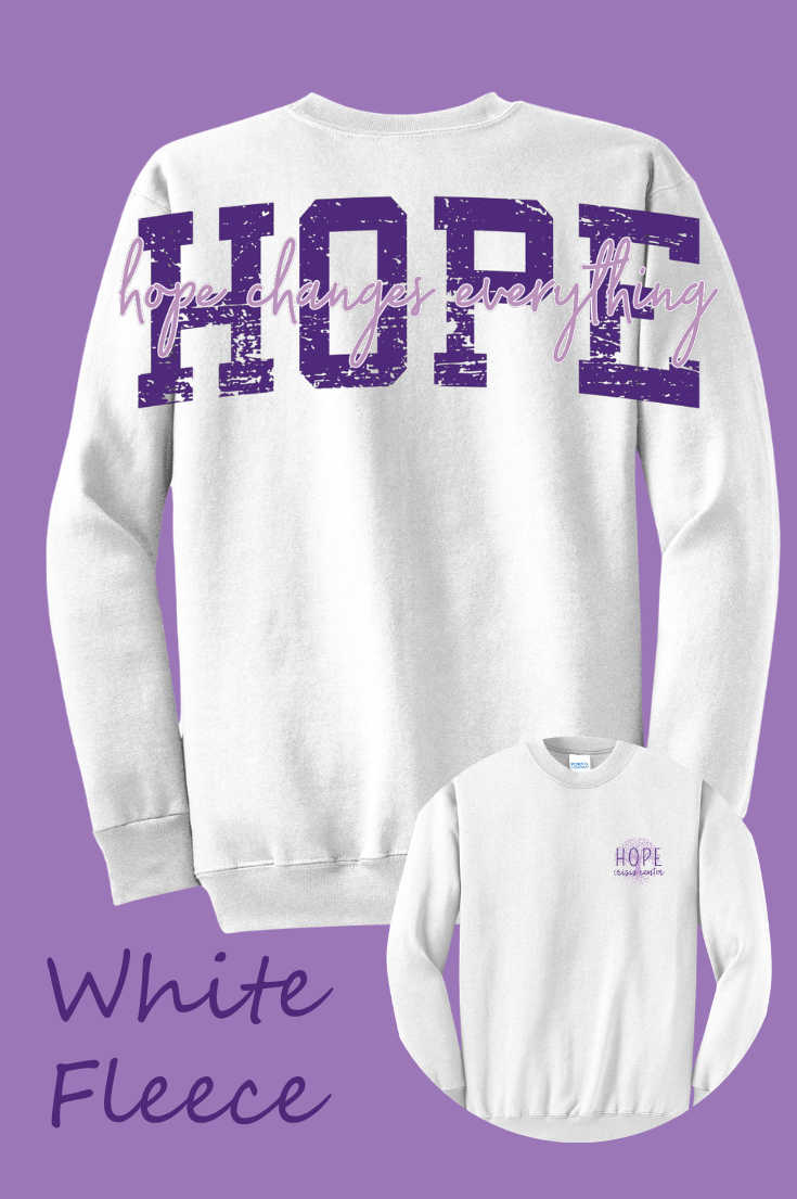Hope Crisis Center Benefit-Long Back Sweatshirts {3 colors}