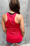 Game Day Red Tank Top