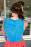 Lennox Mineral Washed Muscle Tank {4 colors}
