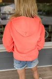 Lake Life...Best Life Hot Coral Hoodie