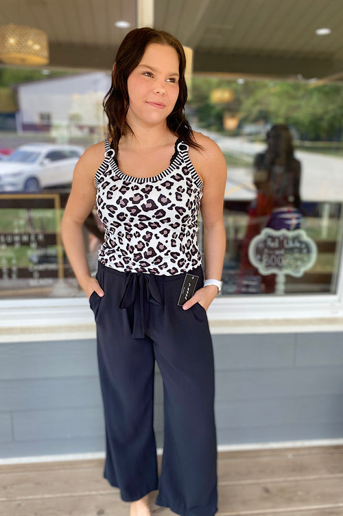 Teagan Leopard O-Ring Tank
