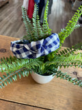 Gingham Knot Headband {6 Colors}