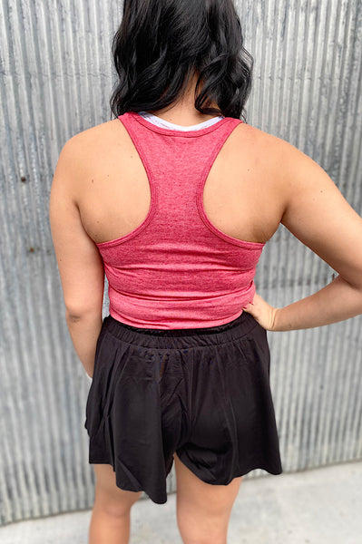 On Saturdays We Tailgate Racerback Tank {2 colors}