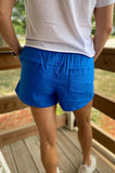 Baylor DrawString Linen Shorts {3Colors}