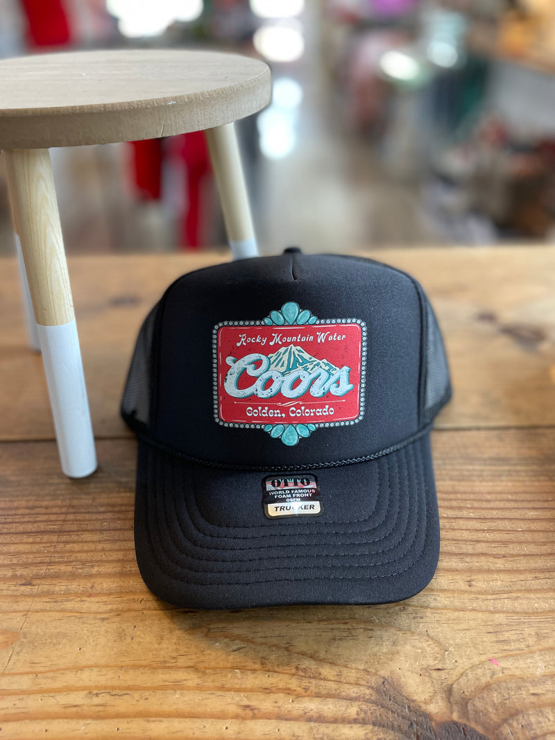 Coors Golden Colorado Foam Trucker Hat