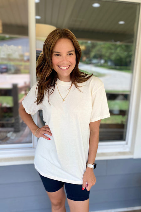 Wren White Lace Contrast Top