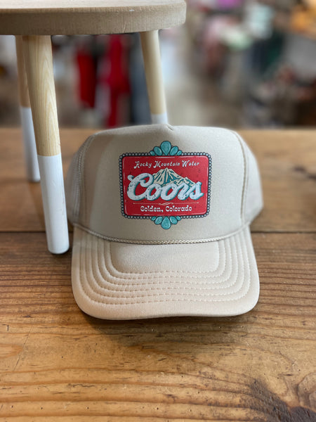 Coors Golden Colorado Foam Trucker Hat