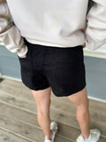 Baylor DrawString Linen Shorts {3Colors}