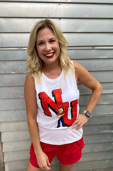 NU with Herbie White Muscle Tank
