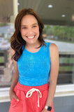 Lennox Mineral Washed Muscle Tank {4 colors}