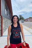 Cornhuskers Vintage Label Black Tank