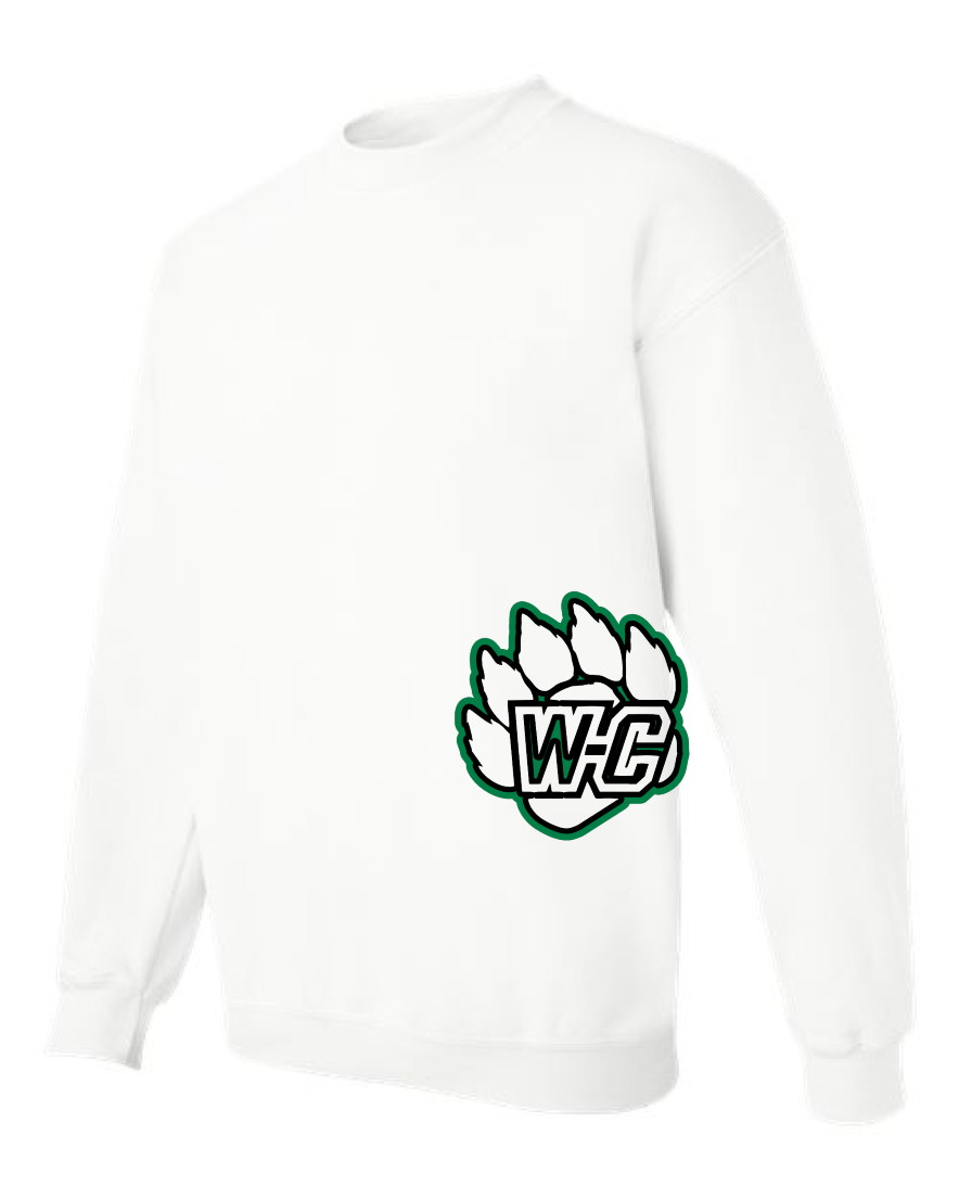Wolverines Black Long Back Sweatshirt w/ Side Logo-Youth and Adult