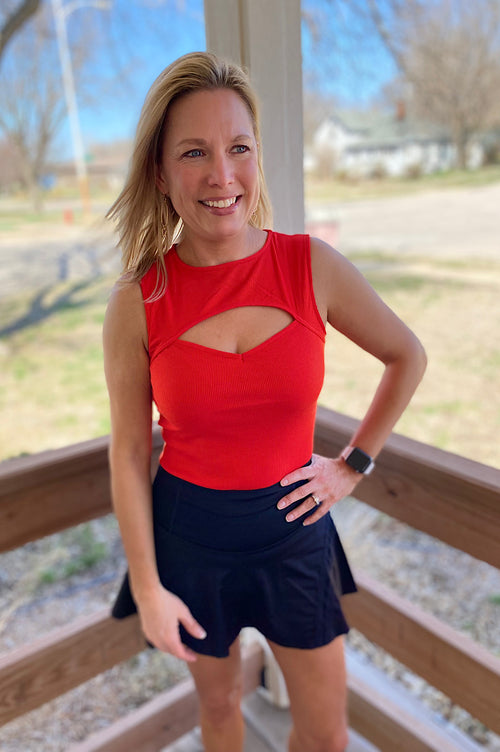 Raven Black Athletic Skort