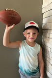 Red Football Trucker Hat {Adult and Youth}