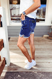 Rylie Risen Distressed Cuff Shorts