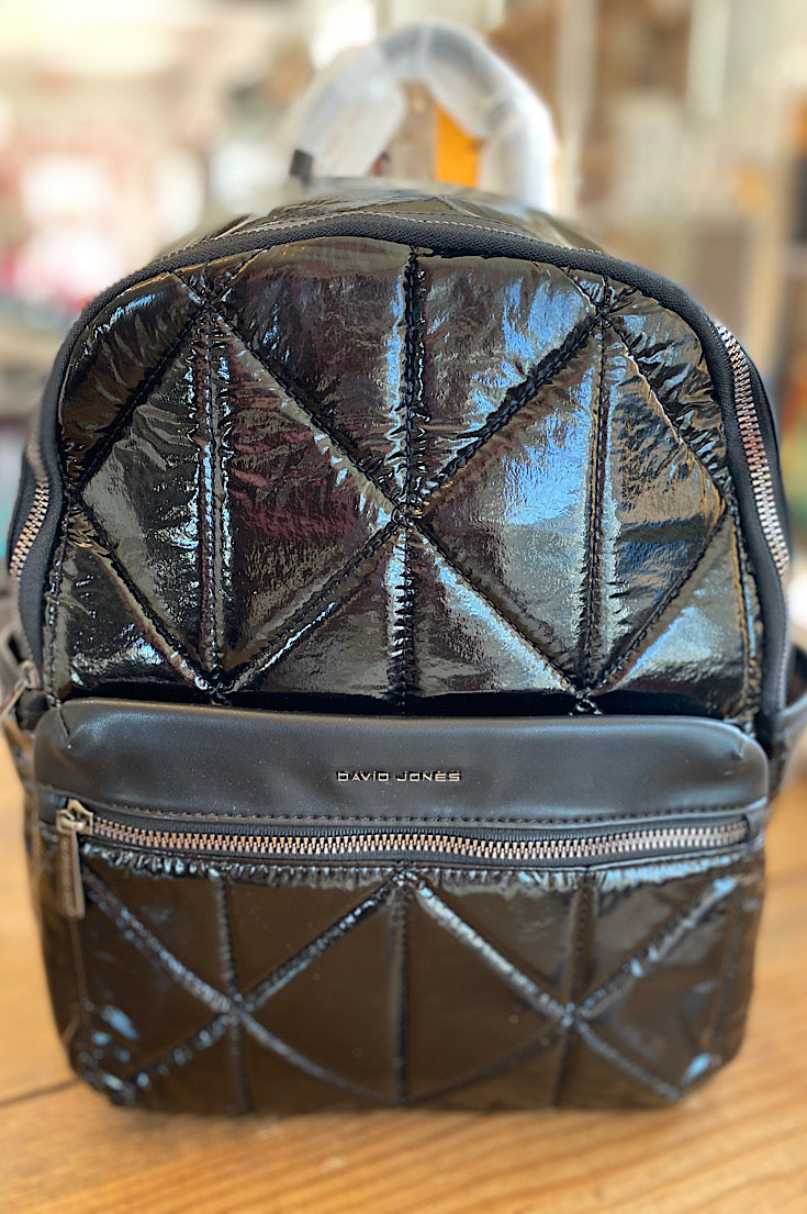 Kolby Quilted Zipper Top Backpack {3 colors}