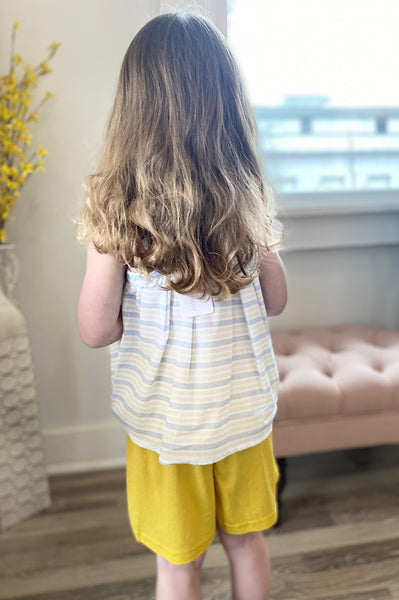 Evelyn Toddler Flowy Stripe Tank Top