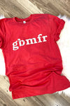 gbmfr Red Game Day Tee