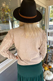 Wool Fedora Wide Brim Hat