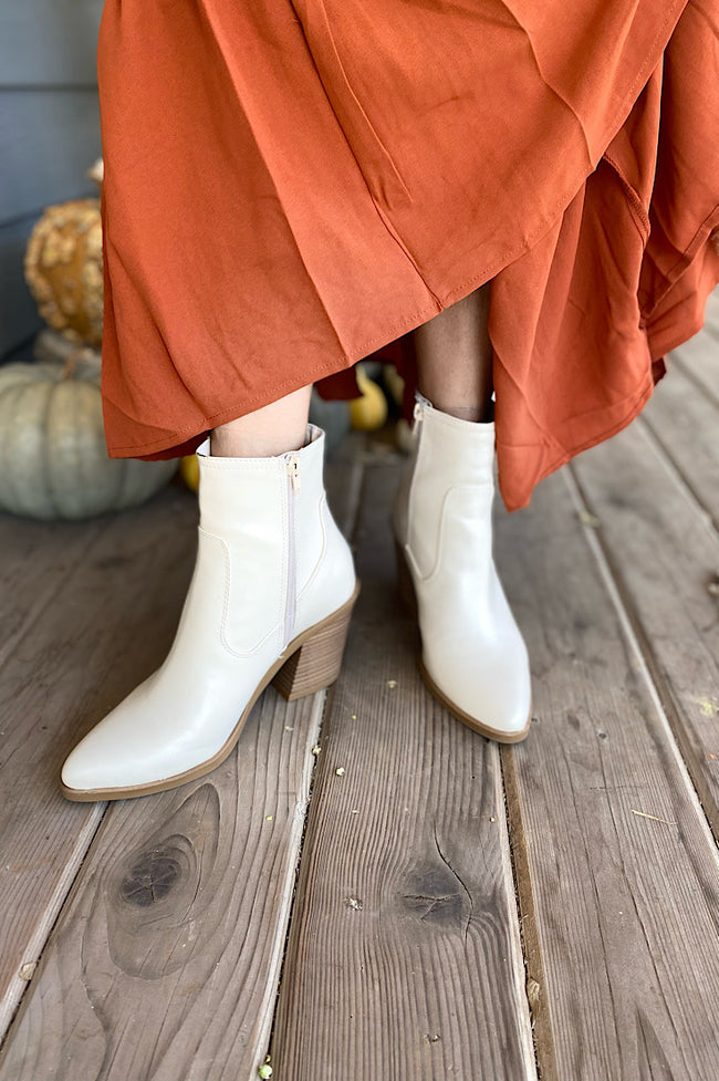 Mable Ivory Bootie