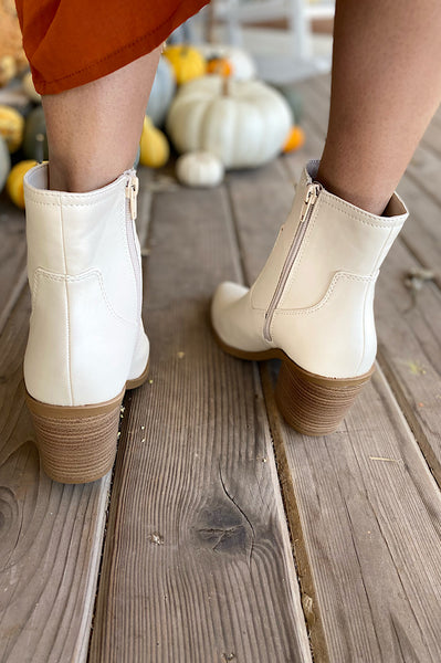 Mable Ivory Bootie
