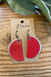 Handmade Leather Earrings