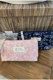 Paisley Pouch Cosmetic Bag {3 colors}