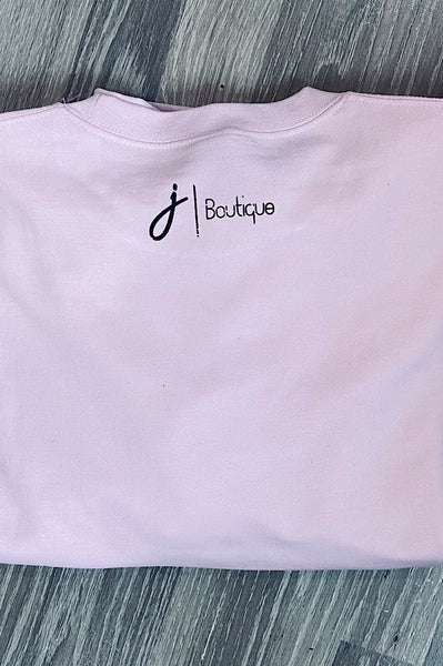 "kindness is always fashionable" j Boutique Pink Fleece