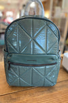 Kolby Quilted Zipper Top Backpack {3 colors}