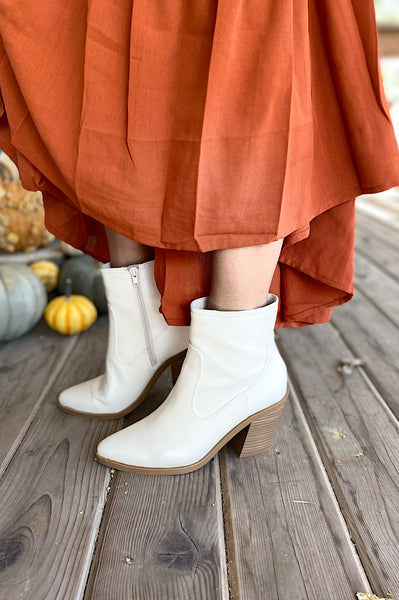 Mable Ivory Bootie