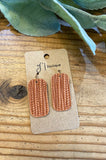 Handmade Leather Earrings