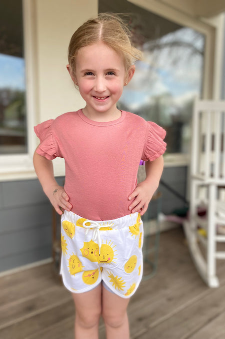Layton Toddler Yellow Shorts