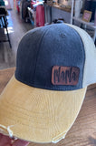 Mama Leather Patch Hat