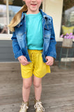 Layton Toddler Yellow Shorts