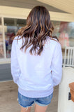 Norris Arch with Logo Inside Out Ash Gray Fleece