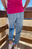 Collins Blue Tencel Joggers