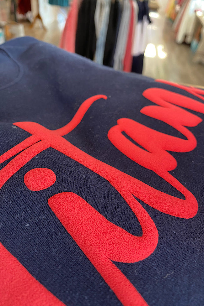 Titans Puff Script Sweatshirt