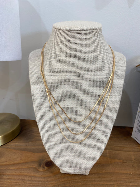 3 Tier Chain Necklace
