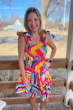 Halie Geometric Sundress